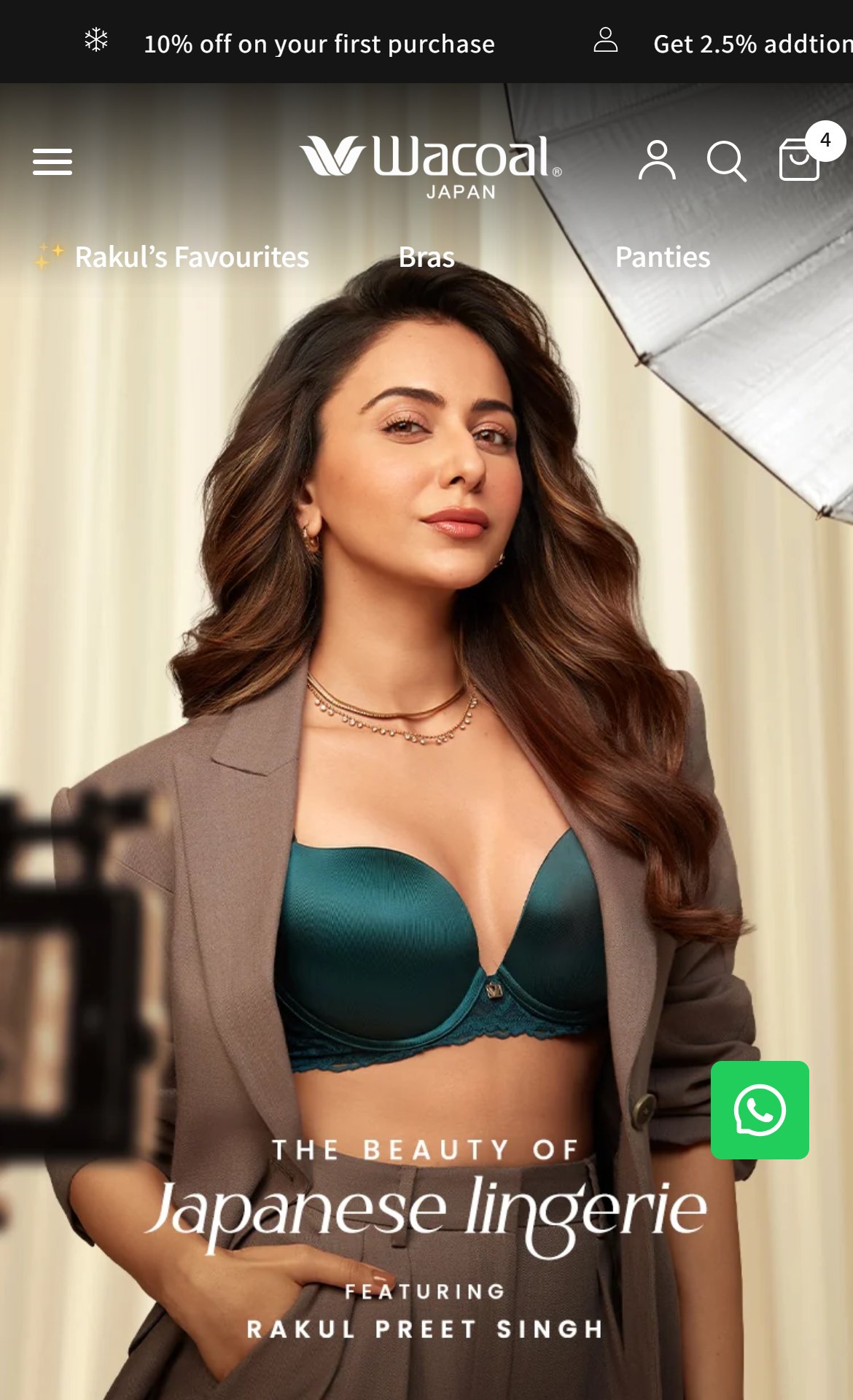 Wacoal India — Mobile